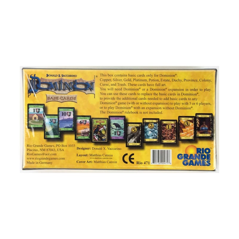 Rio Grande Games Dominion Base Cards - Image 2