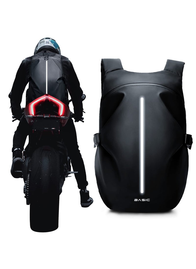 Motorcycle Backpack, Waterproof Helmet Backpack for Men, Outdoor Cycling Backpack with Large Capacity, Motorcycle Accessories,Travel Backpack (Black, 50x36x25cm/19.5x14x9.9inches) - pzsku/ZEDF6EA5F97B7A3388F16Z/45/_/1719999646/fa7a9800-e724-437c-ba6d-7c0ac58fc4e1