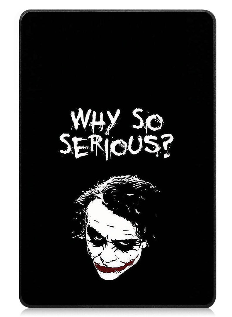 Theodor Protective Flip Case For Huawei MatePad 11.5 S (2024) With Trifold Stand Auto Wake Sleep Shockproof Cover Why So Serious - Image 1