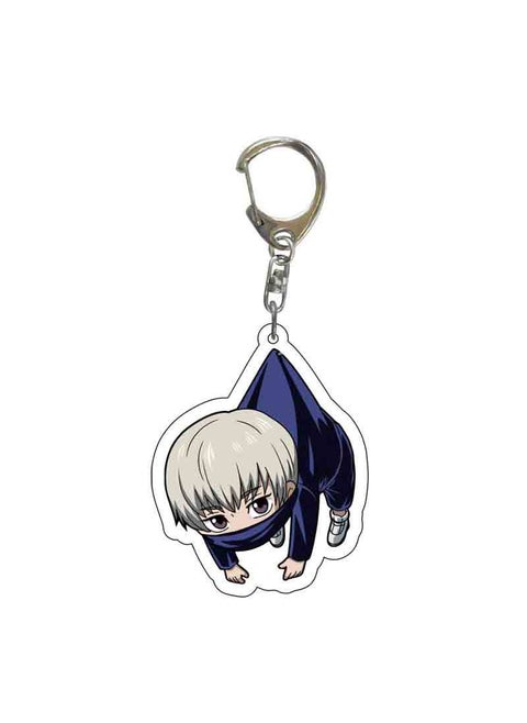 Mantra back to battle keychain cartoon anime peripheral five Wu Tiger stick yourenzhen people Fu heihui acrylic pendant Dog roll spines (hanging type) Dog roll spines (hanging type)