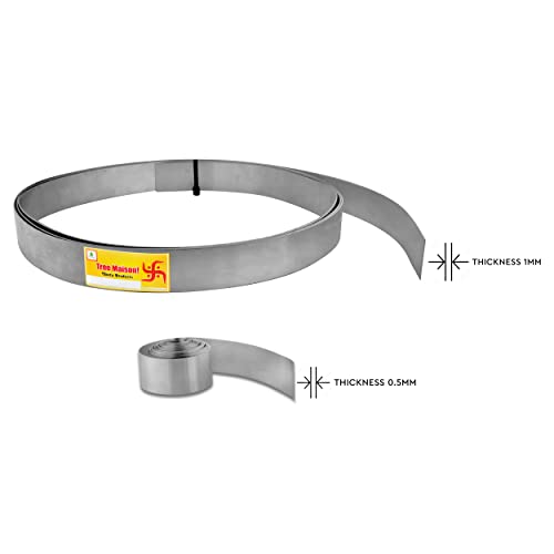 TREEMAISON Iron Strip | 1 INCH | Pack of 1 | Vastu Iron Strip for Toilet | Vastu Remedy | Width-25mm, Thickness-1mm, Length-8 Feet Approx - Image 3