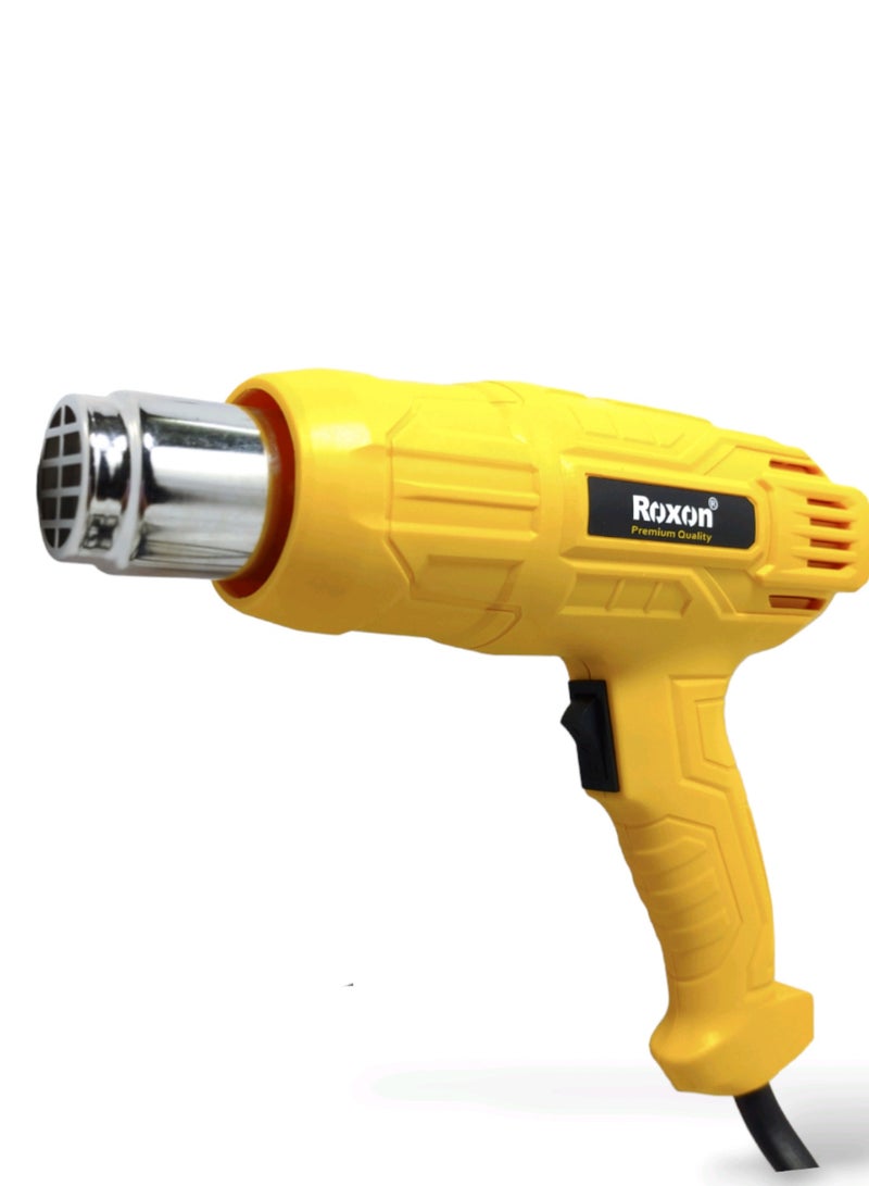 Roxon 2000 Watt Hot Air Gun 220-240 voltage | Powerful Heat Gun Tool For DIY Projects and Crafts - Image 1