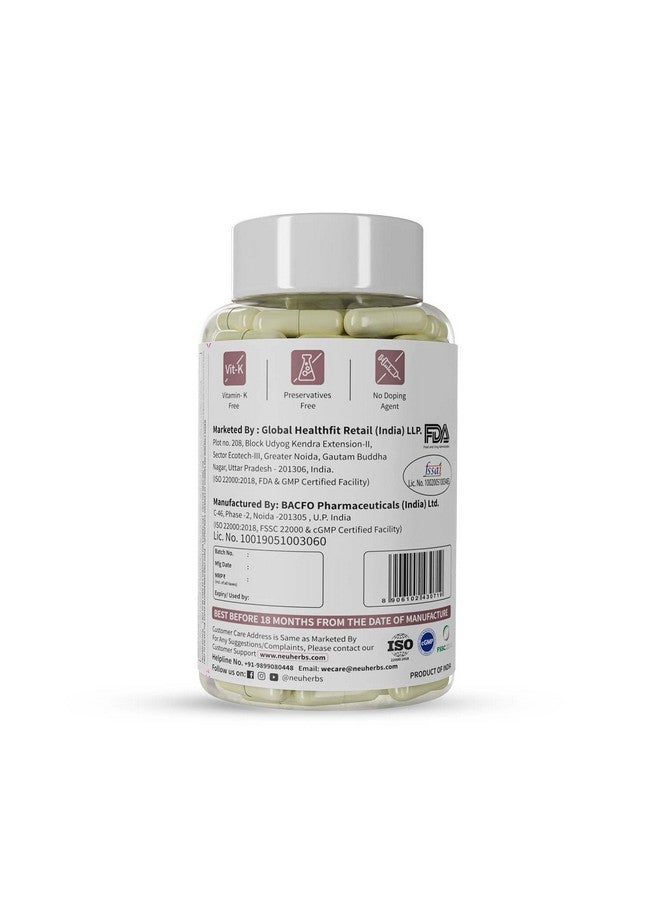 Neuherbs Hair Skin Vitamins- 120 Capsules for Men & Women|Vitamin Supplement with Biotin, Hyaluronic Acid, Zinc, Keratin booster, Vitamin E & 20 other nutrients for glowing Skin & Heathier Hair | Primrose Oil & Collagen Supporter. - Image 3