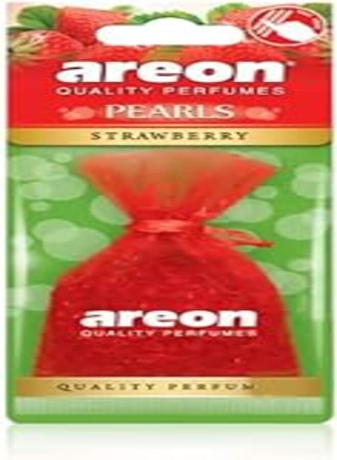 Areon Pearls Strawberry Car Air Freshener 30 g