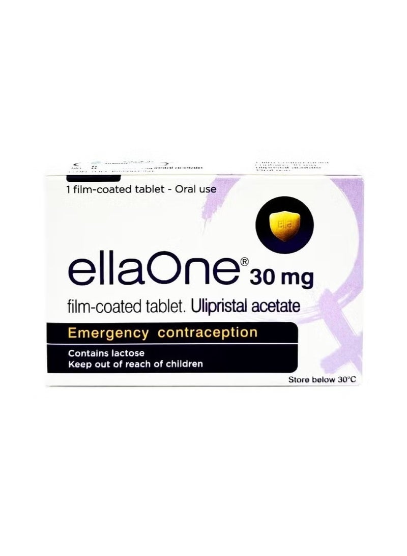 ellaOne Ella One Film Coated Tablet 30 mg - Image 1