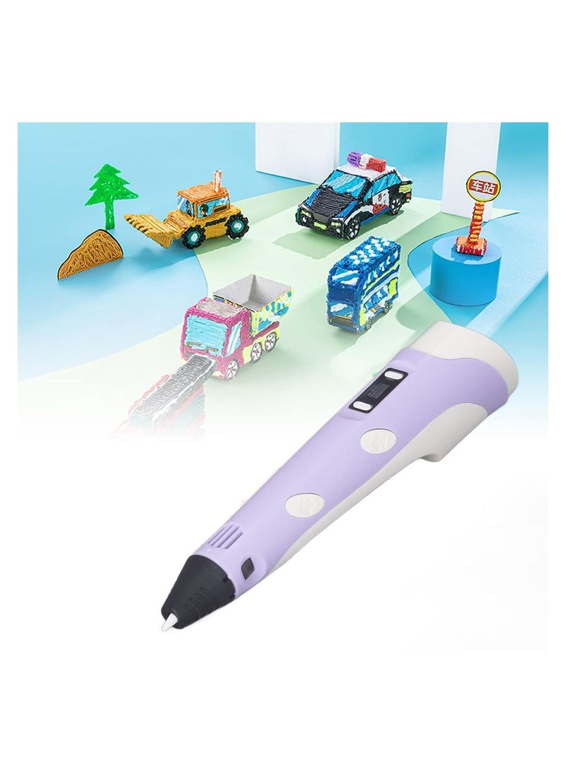 3D Drawing Pen With Display And Adjustable Speed And Temperature