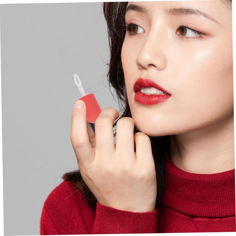10pcs Lip Gloss Tube Shaped Lip Containers for Lipstick Portable Cosmetic Packing for Travel Includes Capsules - Image 2