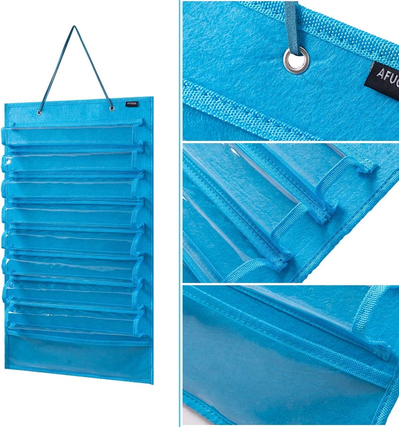 AFUOWER Martial Arts Belt Holder Hanging Display for 8 Belts, Hold 5 Medals - Image 4