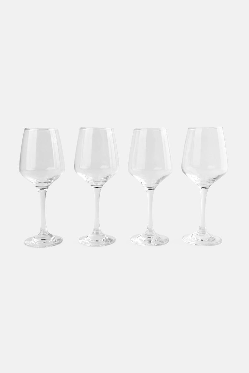 Bombay طقم كؤوس شمبانيا 4 قطع سعة 360 مل، شفاف - Image 1