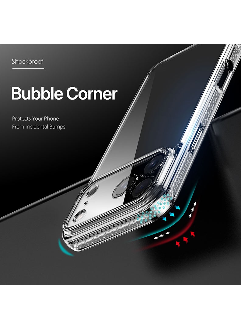 Case Up حافظة شفافة متوافقة مع آبل آيفون 17 برو، تغطية هاتف خلوى بامتصاص الصدمات من TPU، حافظة واقية مرنة وشفافة تمامًا - Image 5