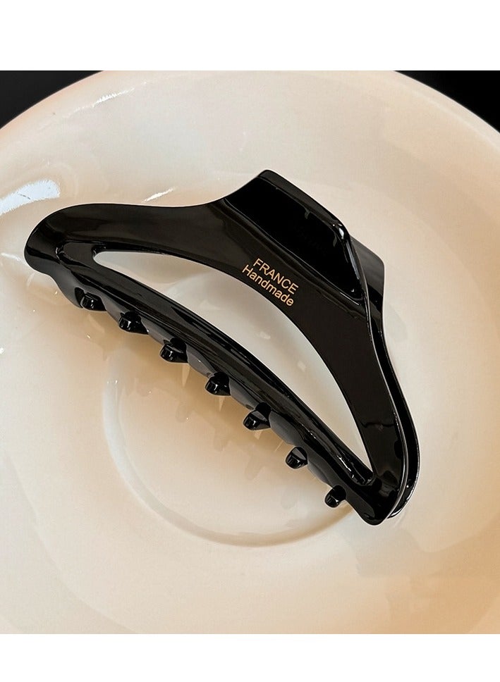 JAKTK 2-piece powerful hair gripper clip, women's half-tie hair gripper clip at the back of the head, high-end shark clip, anti-slip medium to large size hair gripper clip, suitable for women and girls with thick and thin long hair - Image 4