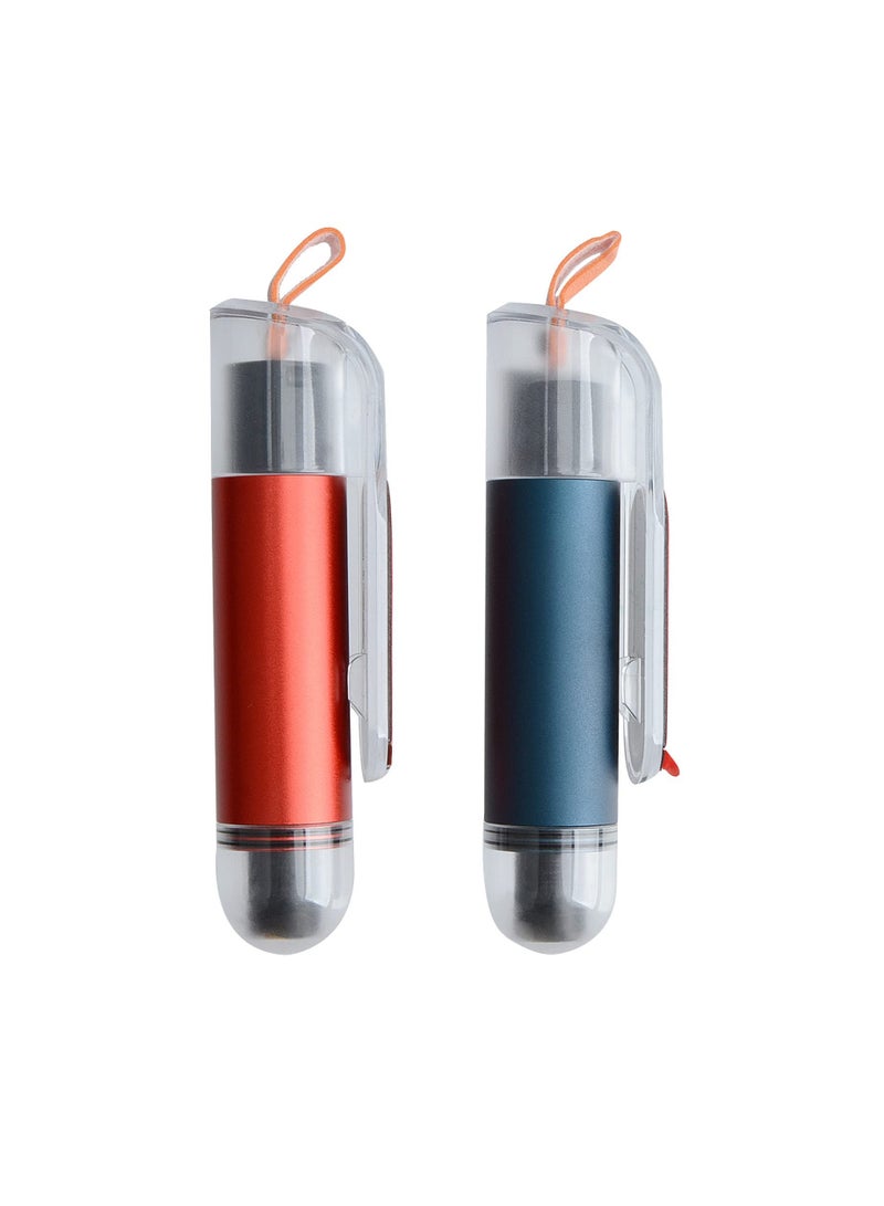 SYOSI Mini Car Window Breaker 2-in-1 Car Safety Hammer Seat Belt Cutter Spring Type Glass Breaker Emergency Life Key for Car 2 Pieces  - Image 5