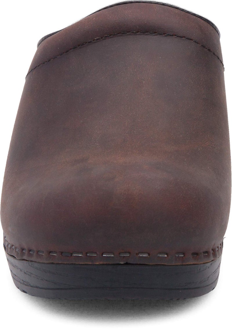 Dansko Women's Sonja Antique Brown/Black Sole Mule 8.5-9 M US - Image 5