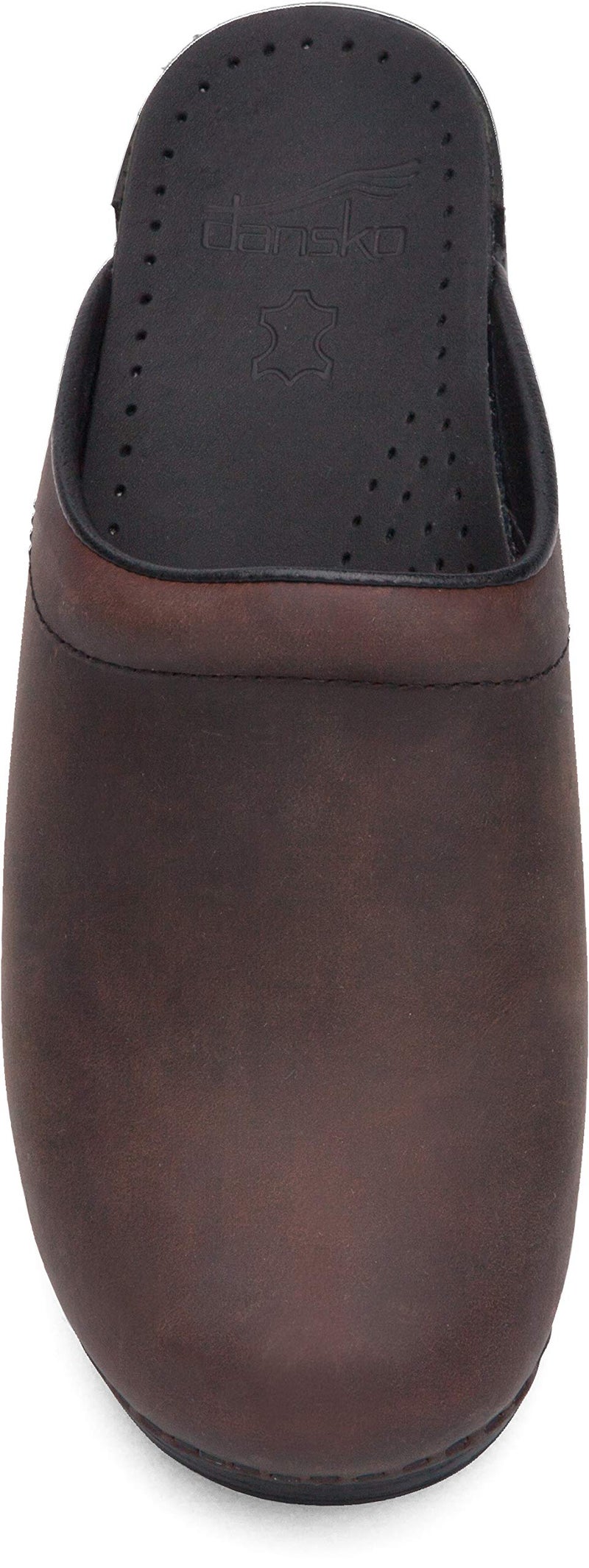 Dansko Women's Sonja Antique Brown/Black Sole Mule 8.5-9 M US - Image 3