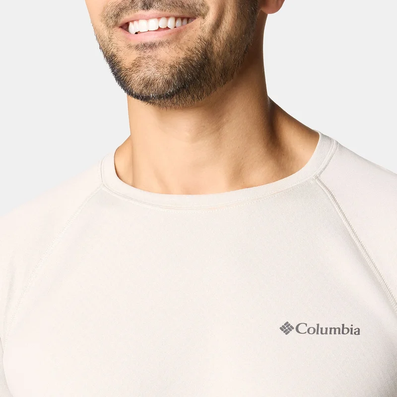 Columbia Beige Men's Alpine Chill Pro T-Shirt for Men | Best Price UAE