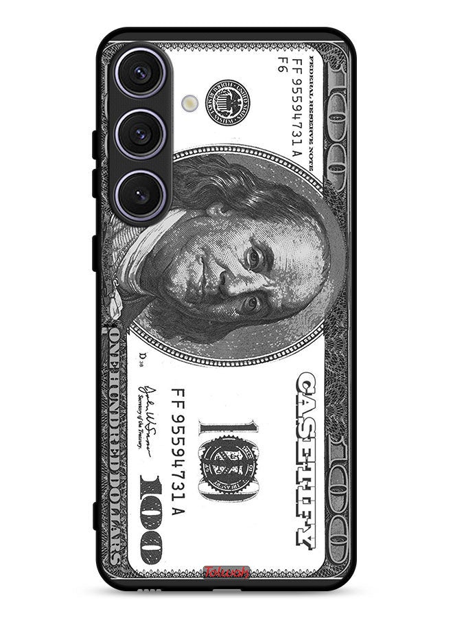 Tolwak Samsung Galaxy S24 5G Protective Case Cover Dollar Pattern - Image 1