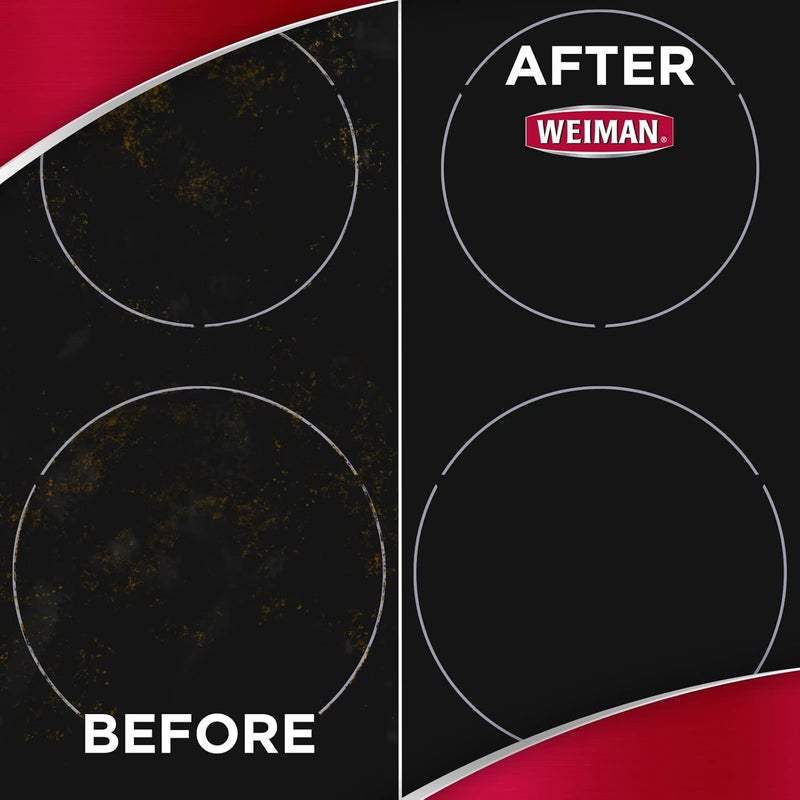 Weiman Ceramic and Glass Cooktop Cleaner and Polish - 20 Ounce - Shines and Protects Glass and Ceramic Smooth Top Ranges with its Gentle Formula - Image 3