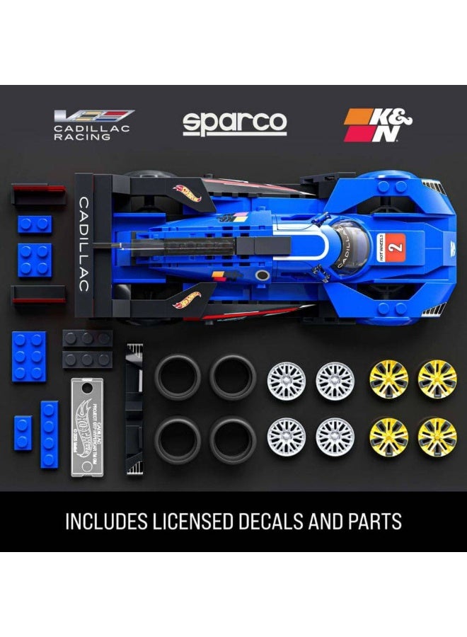 Hot Wheels مجموعة بناء ماتيل بريك شوب هوت ويلز كاديلاك بروجيكت جي تي بي هايبركار (1:32، 236 قطعة) - Image 1