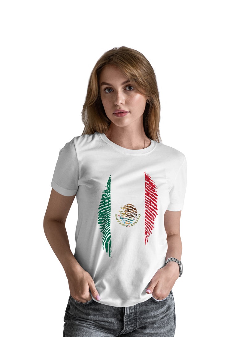 Fashion World Cotton T-shirt Printed with High-quality Mexico  - Image 1