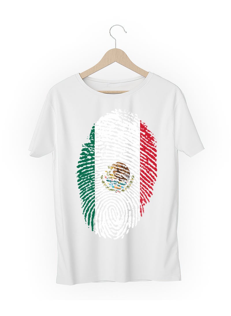 Fashion World Cotton T-shirt Printed with High-quality Mexico  - Image 3