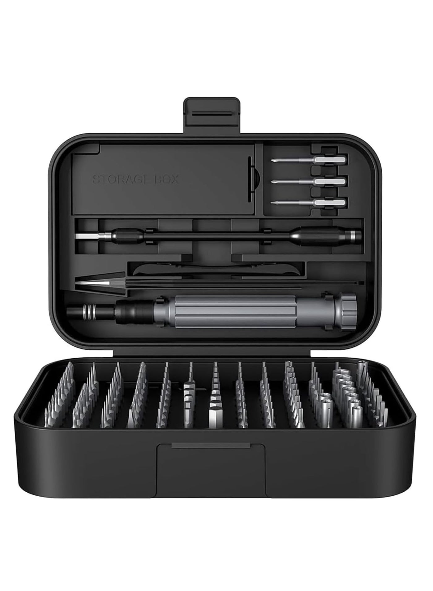 HOUMT 150-in-1 Precision Screwdriver Set – Repairing Tools Kit 117 Magnetic CR-V Batch Heads Magnetic Multi-Bit Driver Kit for Phone Laptop Watch and Electronics Repair