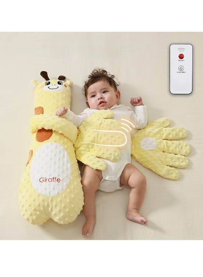 لعبة النوم المريحة للأطفال - وسادة نوم قابلة للتعديل بـ 3 أوضاع - حيوان كرتوني مهدئ للنوم مع جهاز تحكم عن بعد، مساعد نوم للأطفال الأولاد والبنات - Image 5