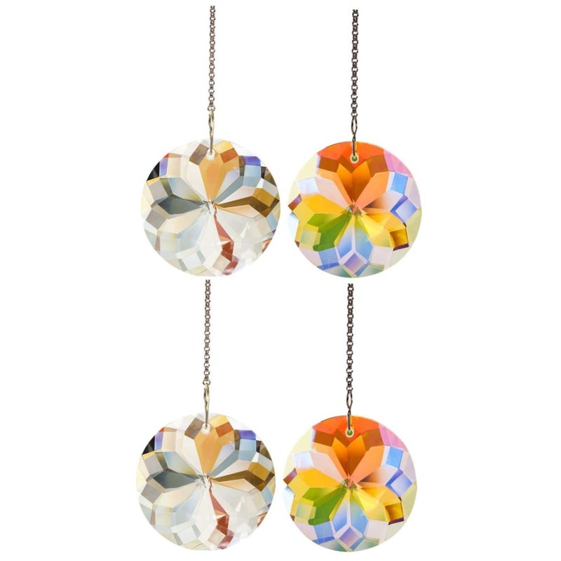4Pcs Crystal Ball Ceiling Fan Pull Chain Extender Durable Hanging Ornament For Home Lighting - Image 2