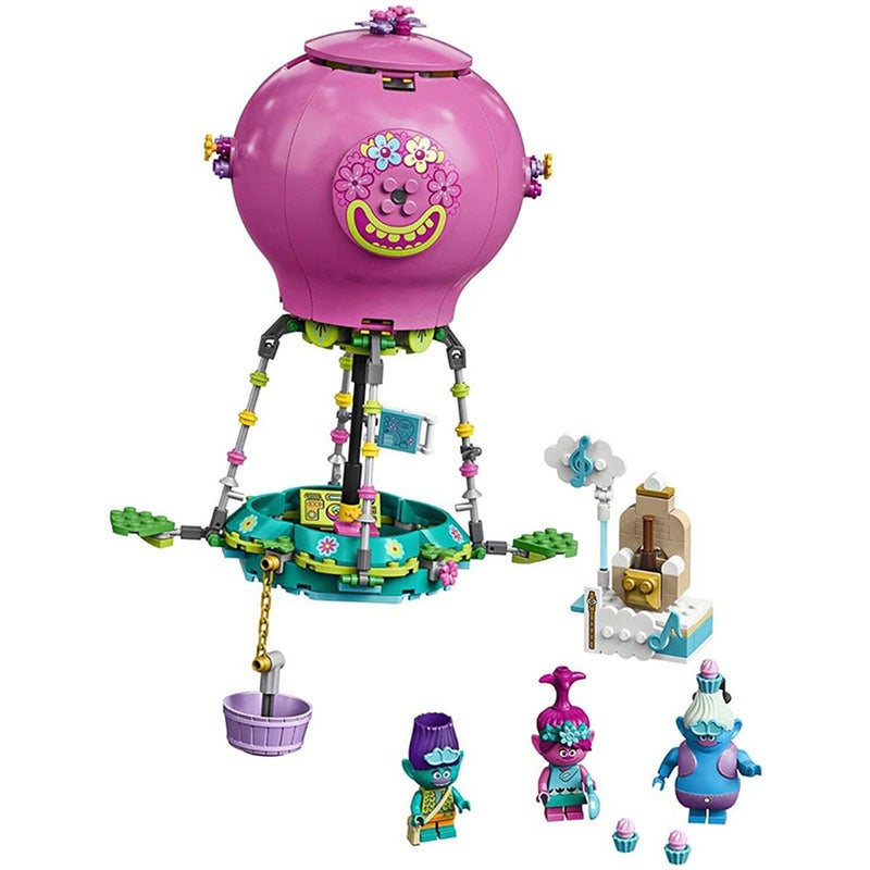 LEGO - Trolls World Tour Poppy's Hot Air Balloon Adventure 250 Pieces - 41252 - Image 3