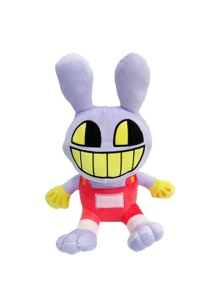 General - (2-piece set) The Amazing digital circus plush JAX and PADMINI, surrounding comic games plush, circus clown plush toys, suitable for interior decoration and gifts - Image 1