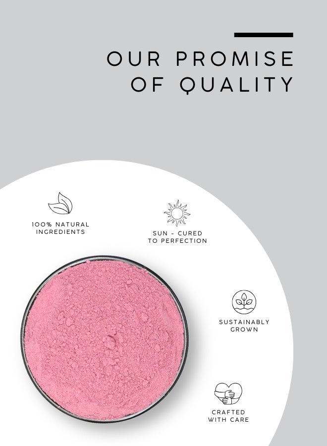 AWAFI MILL Rose Petal Powder 500g (17.6 oz) | Finely Ground Pink Rose Powder for Milk Mixes - Image 4