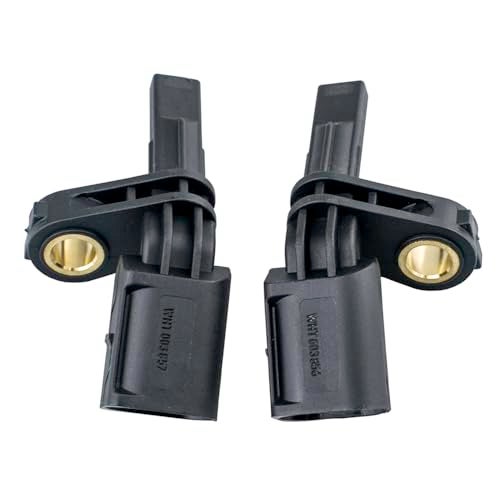 Ruizure Front ABS Wheel Speed Sensor Left & Right fit for VW Passat Jetta Tiguan Beetle GTI EOS Golf CC, Audi A3 TT 2006 2007 2008 2009 2010 2011 2012 2013 2014 2015 2016 2017 2018 - Image 1