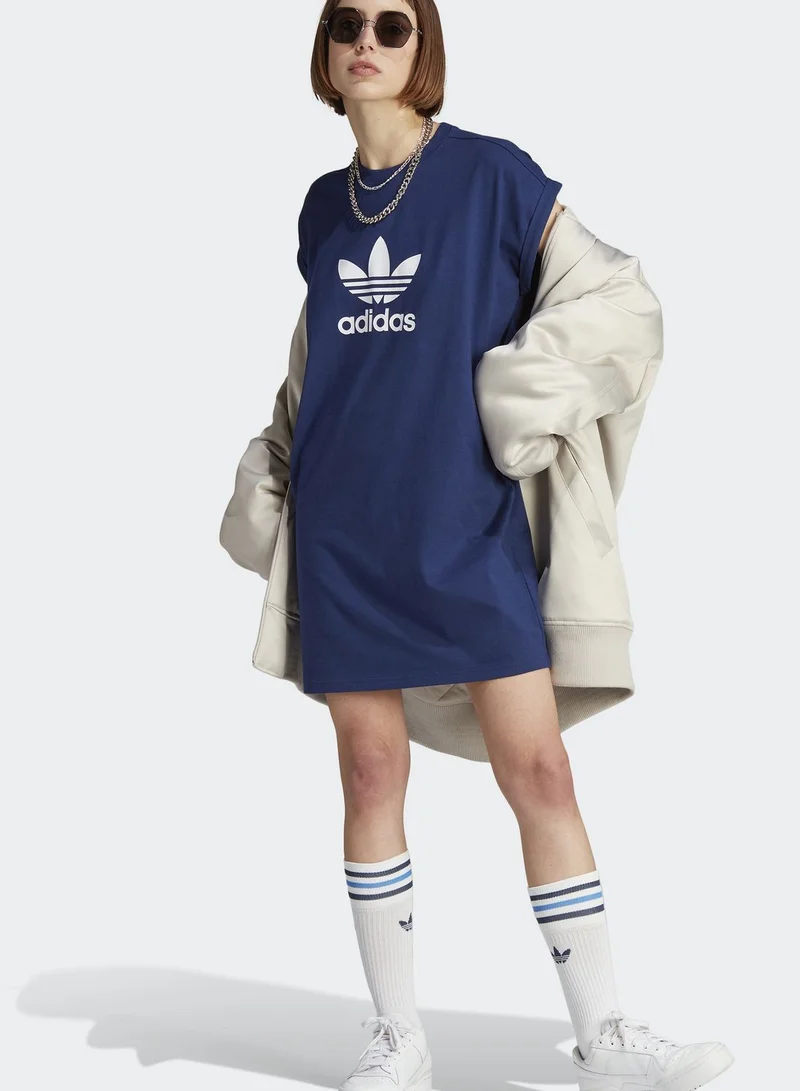 adidas Originals Adicolor Classics Trefoil T-Shirt Dress