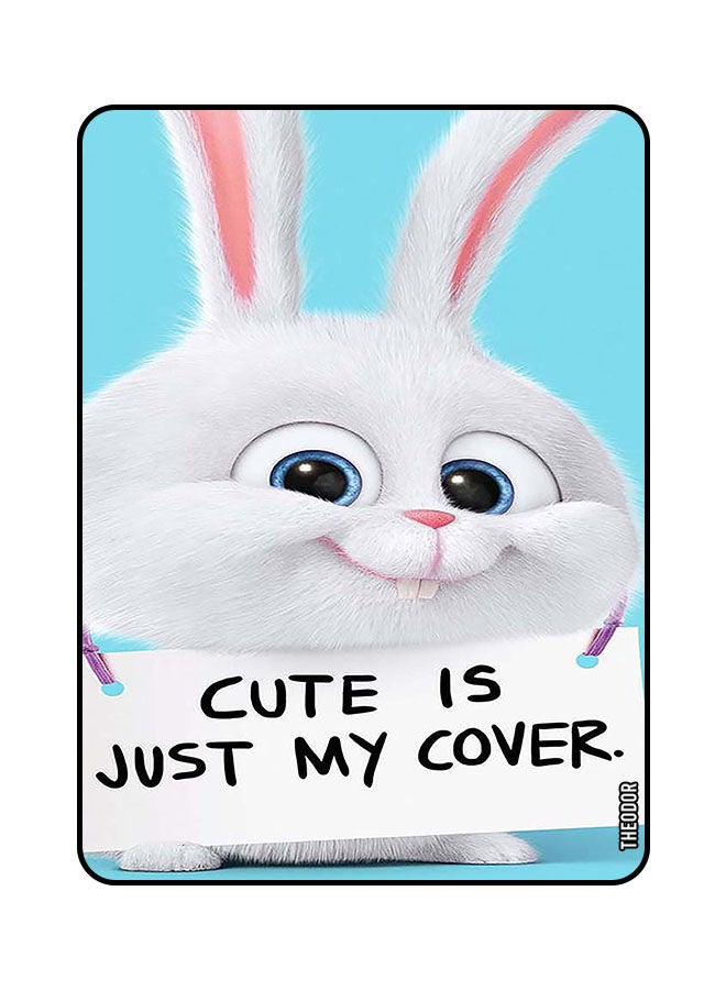 Theodor Protective Flip Case Cover For Samsung Galaxy A7 Lite 2021 8.7 Inches with Auto Wake/Sleep Cute Is Just My Cover - Image 1