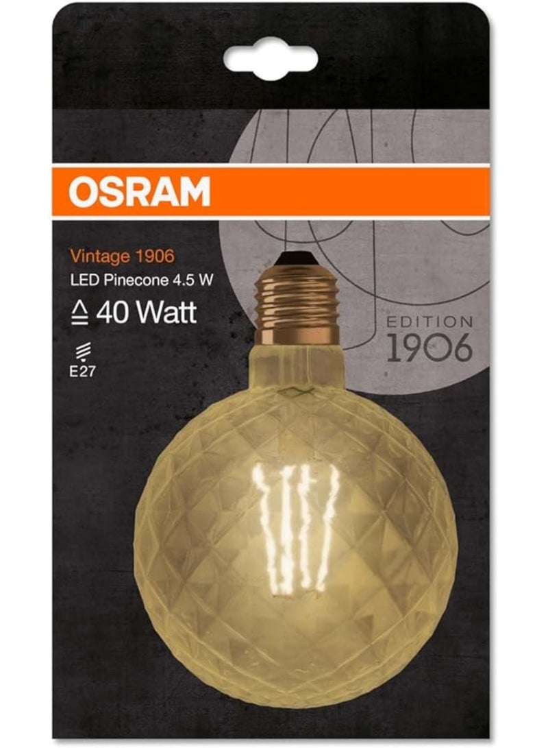 OSRAM Osram Vintage 1906 Lamp PINE 40 4 W/2400 K GOLD E27 - Image 3