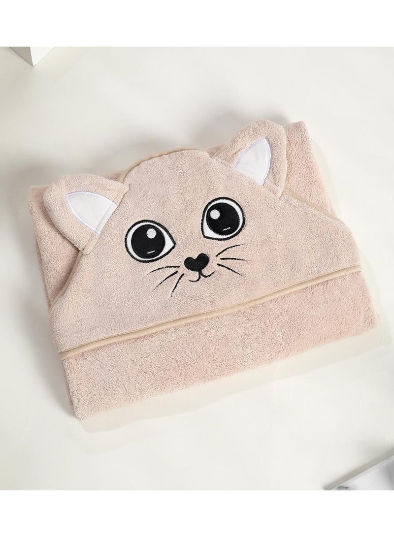 Reefi Baby Towel with Hood (0-2 Years) Rustic Beige  - Image 1