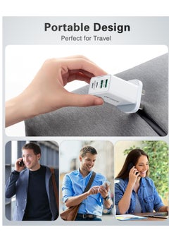 ELTRAZONE USB C Plug Fast Charge, 40W Multi USB Plug Fast Charger UK Charging Plug for iPhone 16, 15, 14, 13, 12, 11 Pro Max Plus X XS XR, Samsung, Multiport USB Wall Plug Dual USB-C Power Adapter Type C Charger Head  - Image 4