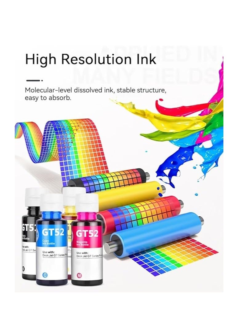 Terabyte GT52 70ml for HP Printer DeskJet Smart GT Tank Magenta  - Image 5