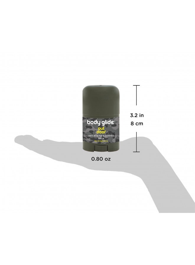 BodyGlide Body Glide Outdoor Anti Chafe Balm. Fragrance free anti chafing stick trusted in basic training, endurance sports and everyday life. Use on neck, shoulders, chest, arms, butt, groin, thighs & feet - Image 2