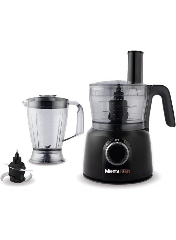 ميانتا محضر طعام فيوجن هاف سيت 1000 واط من ميانتا CH23528A، مينتا، أسود - Image 1