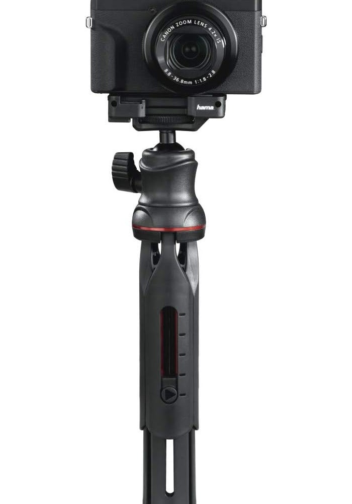 Hama 4635 Solid II 21B Table Tripod with Bluetooth Remote, Black - Image 3