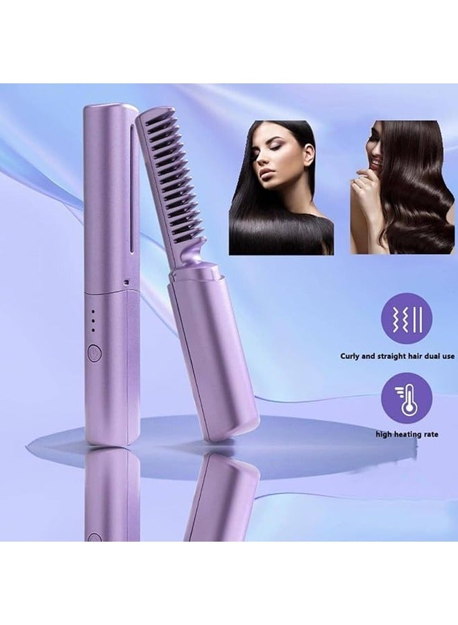 Generic Portable Heat Comb with Safety Cover and Rechargeable  - Image 2