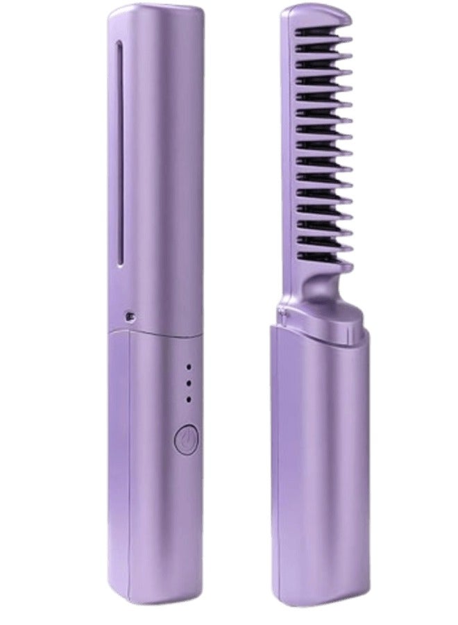 Generic Portable Heat Comb with Safety Cover and Rechargeable  - Image 1