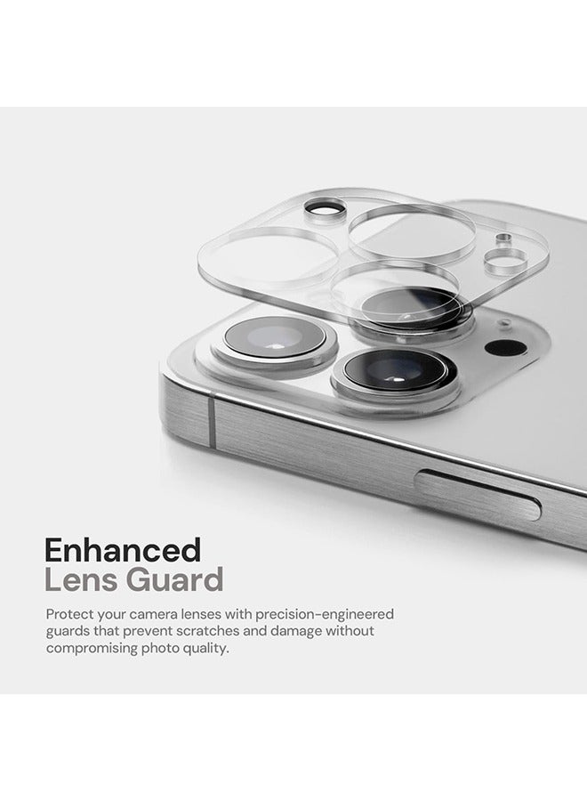 O Ozone 4 in 1 for iPhone 16 Pro Case [Compatible with MagSafe]+Tempered Glass Screen Protectors + Camera Lens Protector, Shockproof Bumper Phone Cover - Image 4