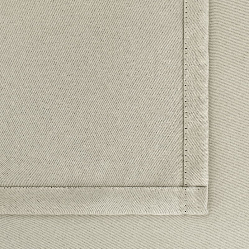 BGment بئسة قضيب جيب الستائر لغرفة النوم - الغرفة المعزولة الحرارية ستارة غامق لغرفة المعيشة الإبل 42 × 72 بوصة 2 لوحات - Image 5