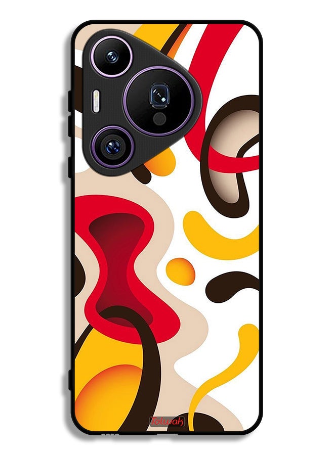 Tolwak Huawei Pura 70 Pro Protective Case Cover Pattern - Image 1