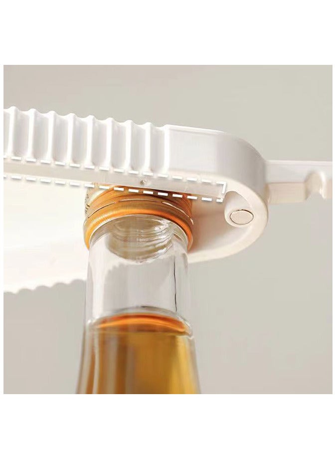 Multi Purpose Bottle Opener Beer Can Opener White