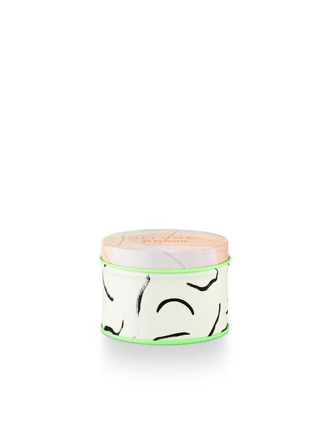 ILLUME Go Be Lovely Coconut Milk Mango Small Fleur Tin Candle - Image 1