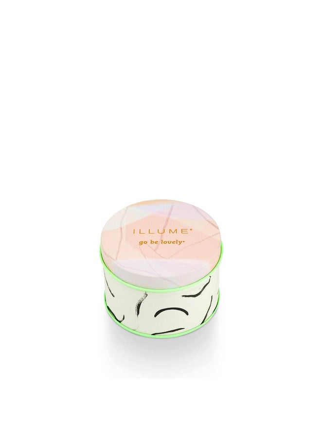 ILLUME Go Be Lovely Coconut Milk Mango Small Fleur Tin Candle - Image 5