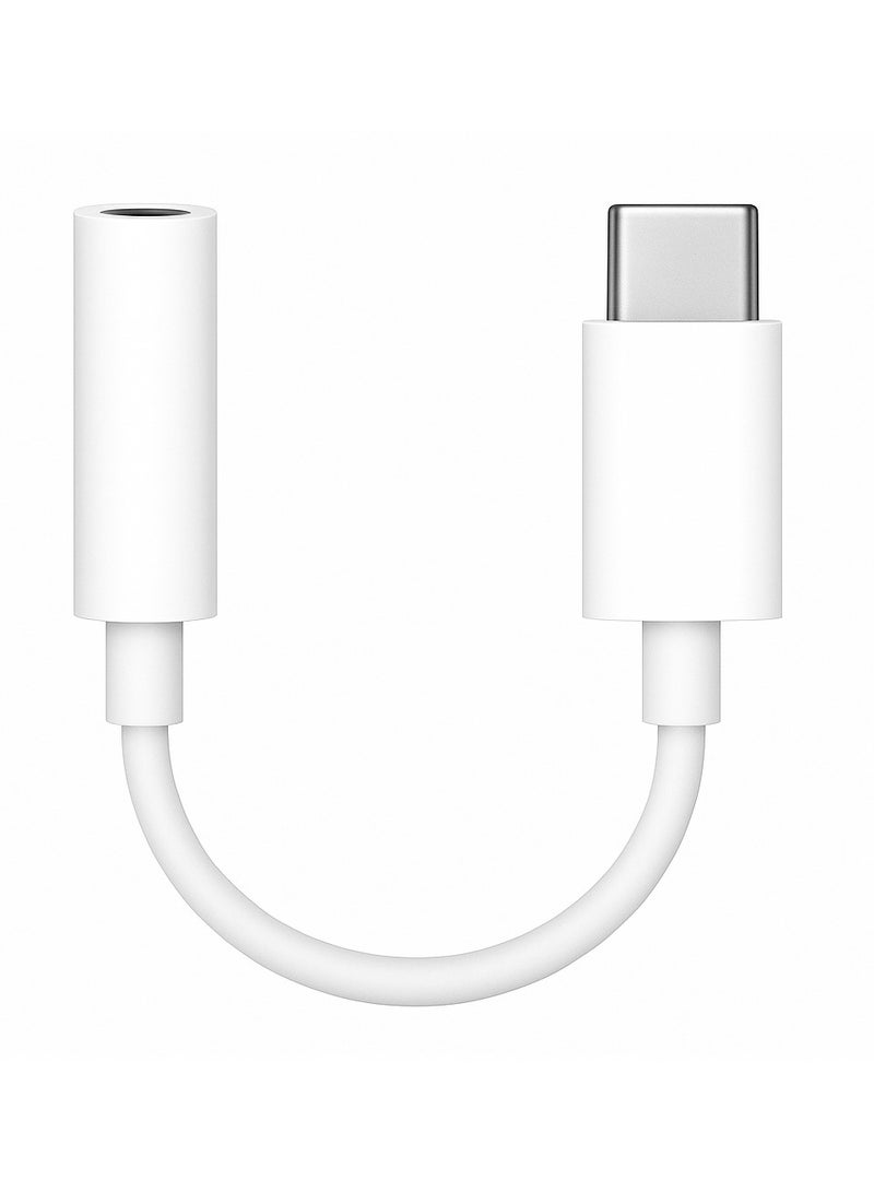 Type-C to 3.5mm Audio Adapter for iPhone – Headphone Jack Converter