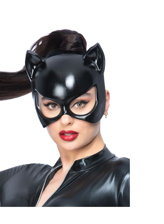 Fever Black Cat Eyemask on Elastic